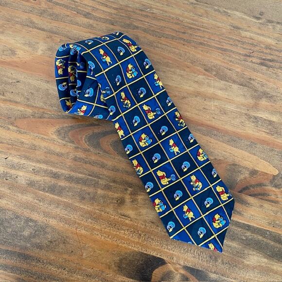 Vintage Disney Winnie the Pooh Men's Tie - With Tag - Picture 1 of 6